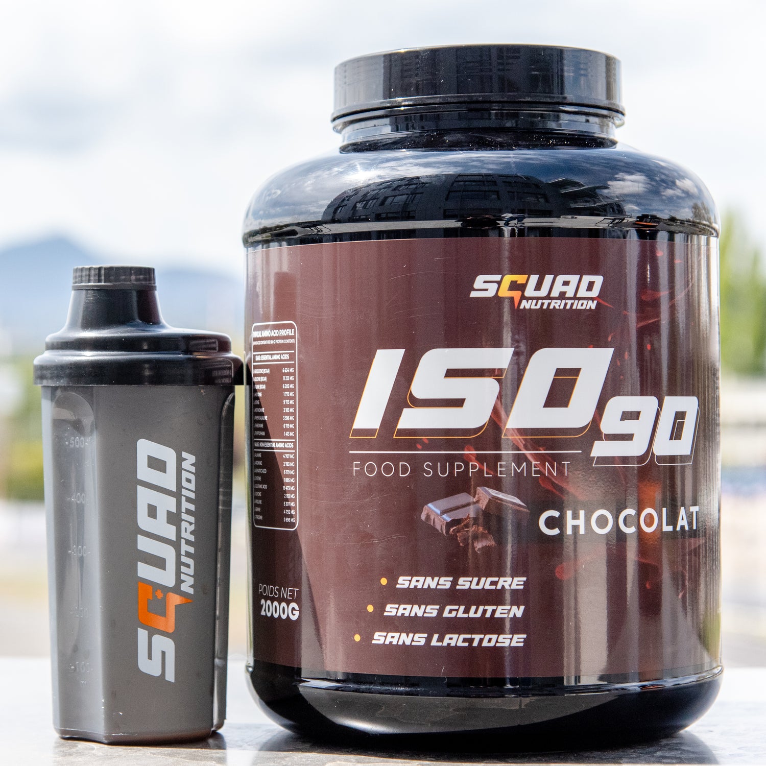 Pourquoi choisir la Whey Isolate 90 Squad Nutrition